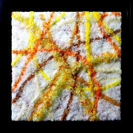 "MATERIOGRAPHY"n°233 Murano 30x30cm