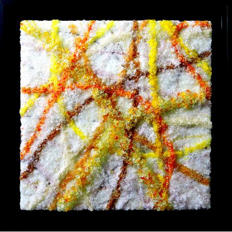 "MATERIOGRAPHY"n°233 Murano 30x30cm