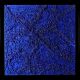 "MATERIOGRAPHY"n°235 Verre sur Bleu 50x50cm