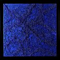 "MATERIOGRAPHY"n°235 Verre sur Bleu 50x50cm