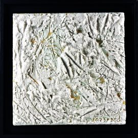 «MATERIOGRAPHY» n°186 Whitehaven on Gold 11,8in.x11,8in.